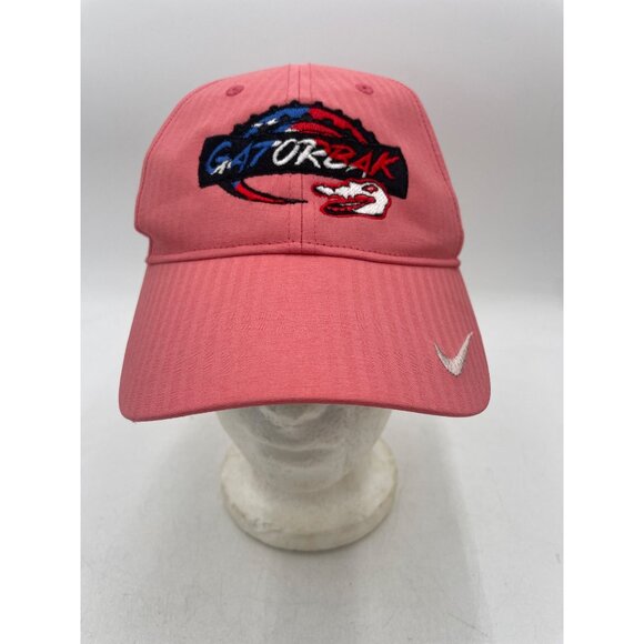 Nike Accessories - Nike Gatorbak Pink Adjustable Hat Embroidered Logo